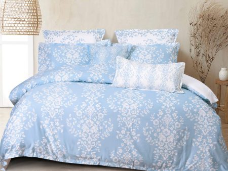 Ravello Blue Quilt Cover Set by Bianca Discount