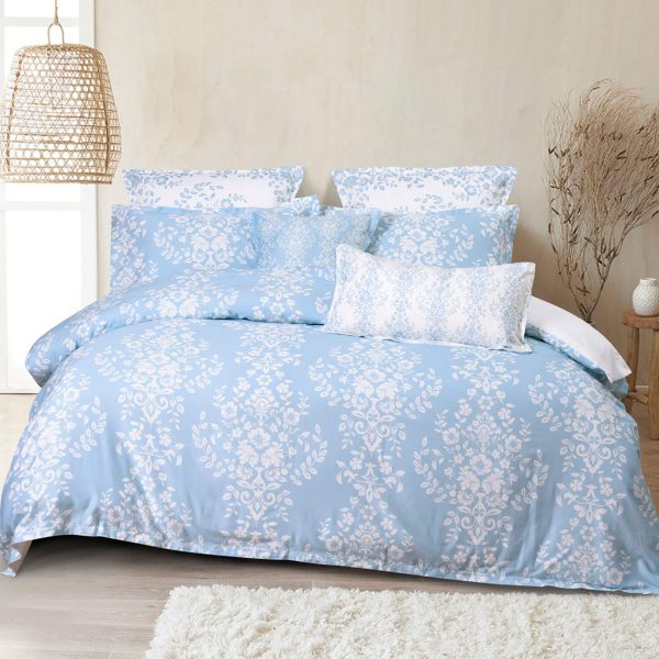 Ravello Blue Quilt Cover Set by Bianca Discount