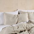 Nimes Natural Linen Coverlet by Linen House For Discount