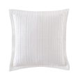 Winton White Cushion 45 x 45 cm by Private Collection For Sale