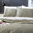 Park Avenue 500 Thread Count JADE Natural Bamboo Cotton QUILT COVER SET Online now