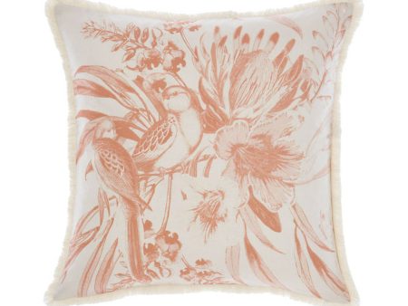 Briella Stone 48 x 48cm Filled Cushion by Linen house Online now