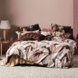 Kalena Cinnamon Quilt Cover Set by Linen House on Sale