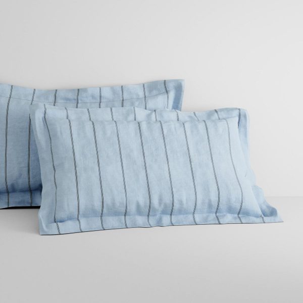 Abbotson Spa Stripe Tailored Pillowcase Pair by Sheridan Online now