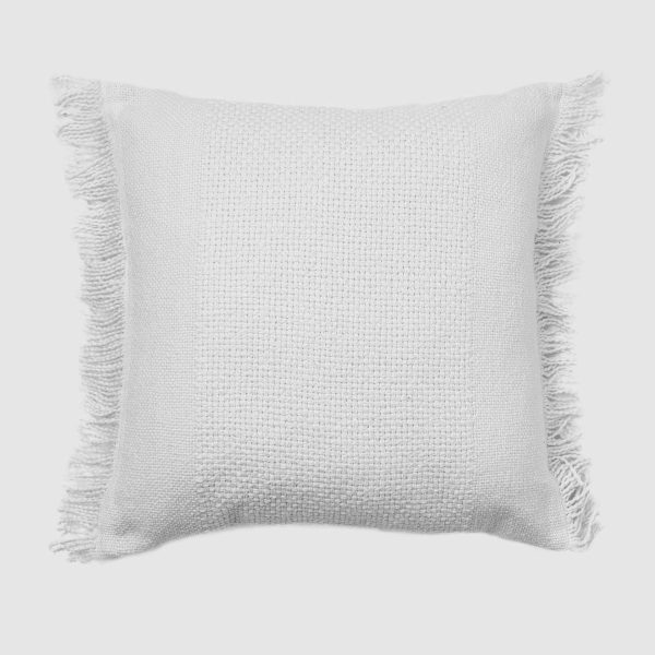 Piper Silver Cushion 50 x 50cm by Logan and Mason Fashion