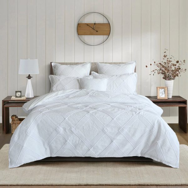 Katara White Quilt Cover Set by Bianca Sale