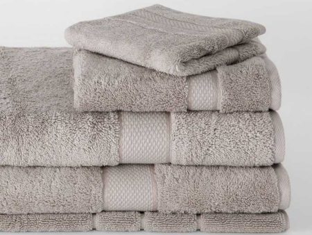 Luxury Egyptian SILVER Towel Collection by Sheridan For Cheap