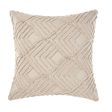 Palm Springs Natural European Pillowcase by Linen House For Discount