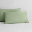 Abbotson Cactus Linen Standard Pillowcase Pair by Sheridan For Cheap