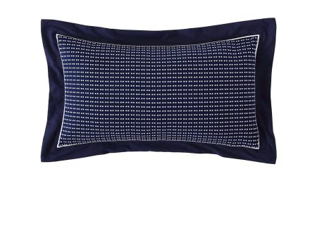 Everton Navy Cushion 30 x 50 cm by Private Collection on Sale