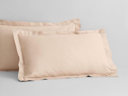 Abbotson Buff Linen Tailored Pillowcase Pair by Sheridan For Cheap