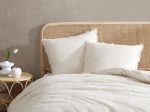 Galicia Vanilla European Pillowcase by Linen House Fashion