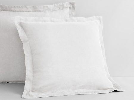 Abbotson White Linen Tailored European Pillowcase by Sheridan Cheap