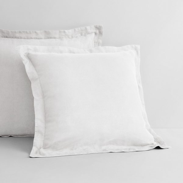 Abbotson White Linen Tailored European Pillowcase by Sheridan Cheap