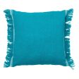 Piper Teal Cushion 50 x 50cm by Logan and Mason For Discount