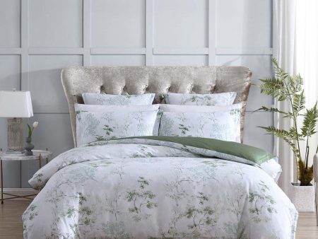 Flinders Sage Quilt Cover Set by Private Collection Discount