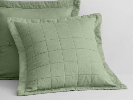 Abbotson Cactus Linen European Sham by Sheridan Cheap