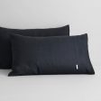 Abbotson Carbon Linen Standard Pillowcase Pair by Sheridan Fashion