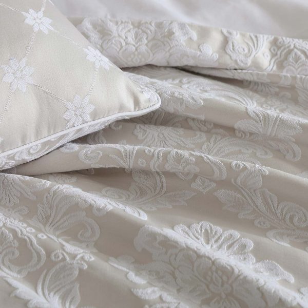 Chantilly Linen Quilt Cover Set by Private Collection on Sale