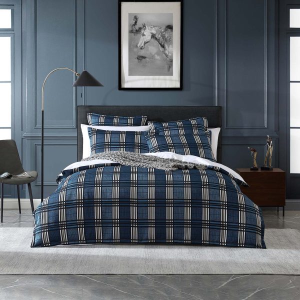 Tobin Ink Quilt Cover Set by Private Collection Online Sale