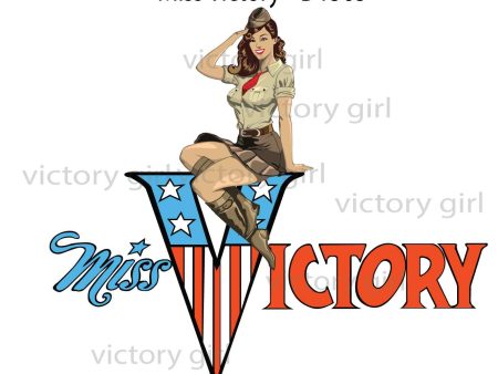 Miss Victory  Vinyl Decal Sticker For Cheap