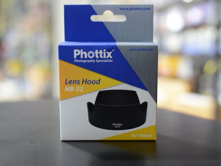 Phottix Replacement Lens Hood for (Nikon HB-32) Fashion