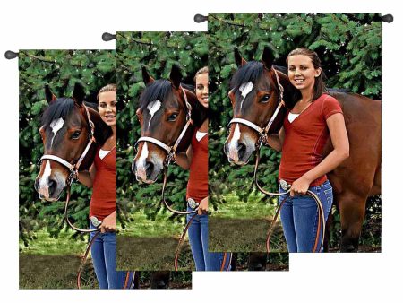 Extra Large Woven Photo Wall Hangings- Volume Discounts Supply