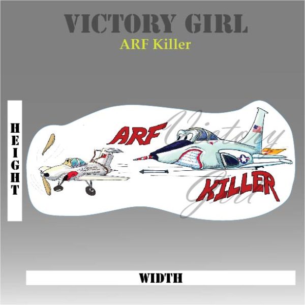 ARF Killer-1 Vinyl Decal Sticker For Discount