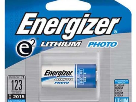 Energizer 123 (CR123) 3V Lithium Battery For Discount