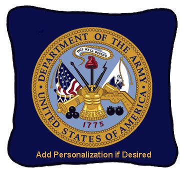 Military Pride Woven Pillows Hot on Sale