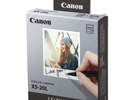 Canon SELPHY Color Ink Label XS-20L Set (20 Sheets) For Sale