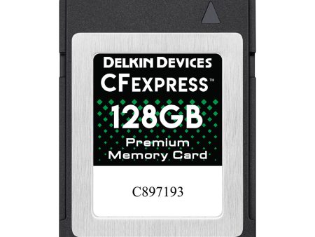 Delkin CFexpress POWER 128GB Memory Card (1700 MB s) on Sale