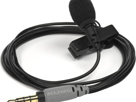 RODE SmartLav+ Lavalier Condenser Microphone for Smartphones with TRRS Connections Online Sale