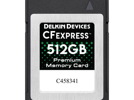 Delkin CFexpress 512GB (1700 MB s) Online now