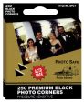 Pioneer Photo BPC1 Corners Self Adhesive, 250 Pkg, Black Online Hot Sale