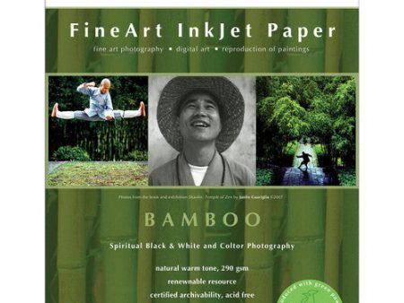 Hahnemuhle Bamboo Fine Art Paper (8.5 x 11  , 25 Sheets) Online now