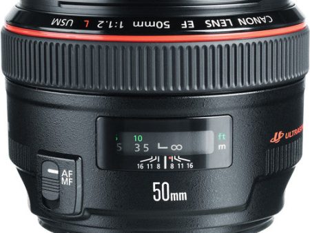 Canon EF 50mm f 1.2L USM Lens For Sale