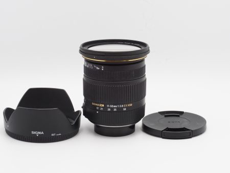 Used Sigma 17-50mm f2.8 EX HSM DC [Pentax KAF] (14832934CM) Sale