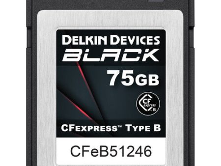 Delkin Devices BLACK CFexpress Type B Memory Card Discount