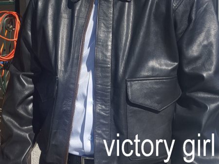 VG Goatskin Leather A-2 Flight Jacket For Sale