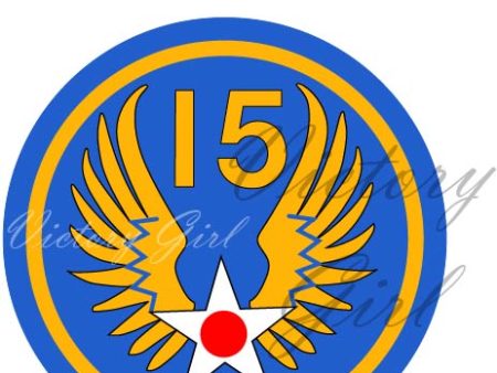 15th Air Force Vinyl Decal Sticker Fashion