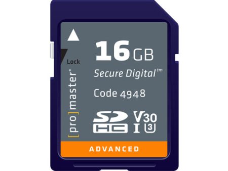 Promaster Advanced 16GB SDHC Card Online Hot Sale