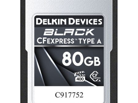 Delkin Devices BLACK CFexpress Type A Memory Card Sale