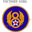 8th Air Force Insignia WWII Vinyl Decal Sticker Online now