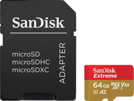 SanDisk Extreme microSDXC UHS-1 64GB (60 MB s) Supply