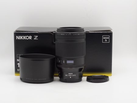 USED Nikon Z 105mm f2.8 VR S Lens (#20076713CM) Online now