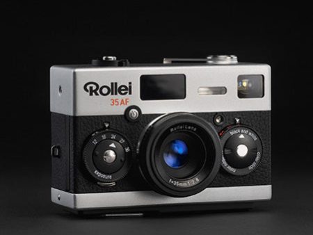 Rollei 35AF 35mm Film Camera Silver Fashion