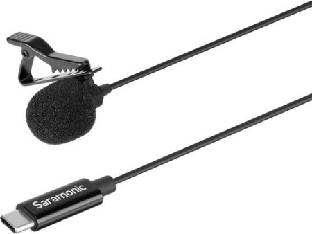 Saramonic LavMicro U3A Omnidirectional Lavalier Microphone with USB Type-C Connector for Android Devices (6.5  Cable) For Cheap