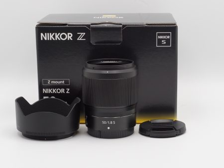 USED Nikon Z 50mm f 1.8 S lens (#20176260CM) Online Sale