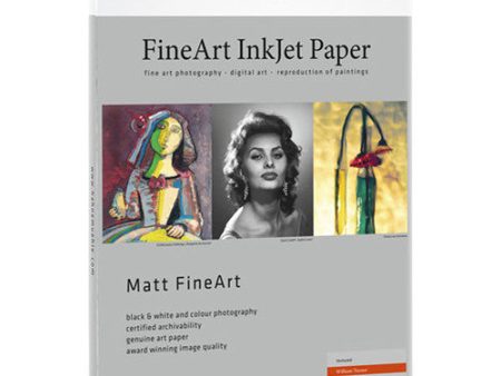 Hahnemuhle William Turner Matt Fine Art Paper - 310 gsm (8.5 x 11.0  , 25 Sheets) For Discount